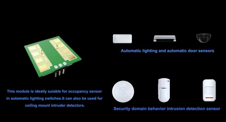 Mikrovågssensor med hög precision för smart detektion --- PD-V21