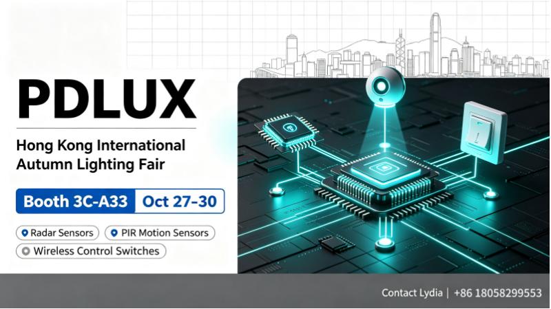 PDLUX kommer att delta i Hong Kong International Autumn Lighting Fair | Monter nr.3C-A33, 27–30 oktober