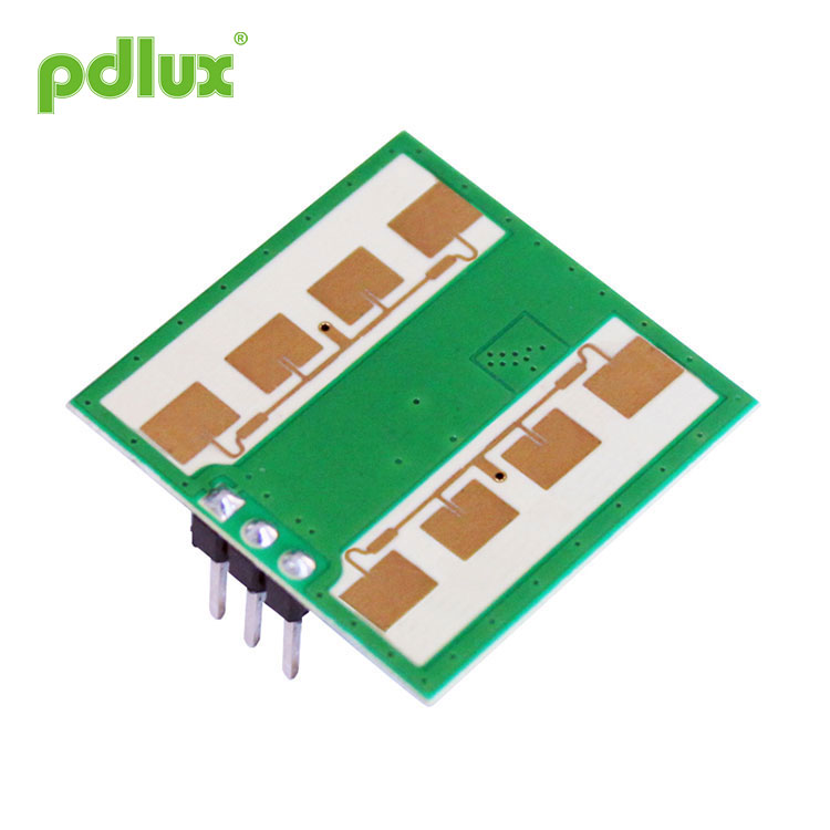 Högkänslig Pdlux PD-V12H 24,125GHz högfrekvent mikrovågsdopplerradarsensormodul